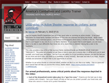 Tablet Screenshot of blog.cuttingedgetraining.org